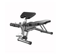 Banco de abdominales con mancuernas for entrenamiento físico en casa, inclinado o declinado, banco de pesas resistente, respaldo ajustable en 6 posiciones