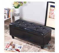 Banco de almacenamiento acolchado para dormitorio, entrada de gran capacidad, asiento elegante con almacenamiento para el extremo de la cama, muebles modernos para decoración del hogar