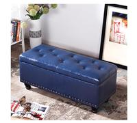 Banco de almacenamiento acolchado para dormitorio, entrada de gran capacidad, elegante asiento de cama con caja de almacenamiento, muebles multifuncionales para decoración del hogar