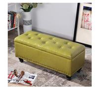 Banco de almacenamiento acolchado para dormitorio y entrada, asiento otomano de gran capacidad, elegante solución de almacenamiento para el final de la cama, muebles de nización del hogar