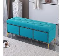 Banco de almacenamiento acolchado y zapatero, patas ajustables, taburete de entrada versátil para sala de estar y pasillo, diseño elegante y funcional