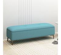 Banco de almacenamiento, banco de almacenamiento elevable, taburete de almacenamiento tapizado, almacenamiento al lado de la cama, reposapiés con almacenamiento oculto, muebles elegantes y funcionales