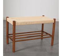 Banco de almacenamiento de zapatos de entrada con organizador de zapatos, zapatero compacto para entrada, pasillo, dormitorio, 70 x 35 x 45 cm