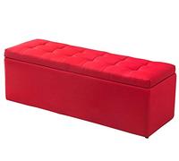Banco de almacenamiento rectangular tapizado versátil de tela, organizador de zapatos, perfecto para sala de estar, tienda de ropa, múltiples decoraciones elegantes y funcionales del hogar.