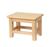 Banco de baño de madera impermeable y estante de almacenamiento, taburete de ducha versátil para cambiar zapatos y artículos esenciales de spa (11 x 8 x 10 pulgadas)