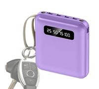 Banco de baterías de Carga rápida,Banco de baterías móvil,Paquete De Cargador Portátil De 5000 MAh para Teléfono Celular | de Cargador de teléfono Inteligente con Pantalla Digital de Carga rápid