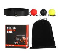 Banco De Boxeo Banco - Reflejo De Entrenamiento De Boxeo, Reacción Del Boxeo, Boxeo De Bola Reflejo De Boxeo - Kit De Banda Ajustable, Tira De Reflejo Ajustable Para La Entrada