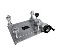 Banco de calibración de baja presión ALKT511-4, calibrador de presión de salida múltiple con vacío y bomba de presión neumática((-100~160) kPa)