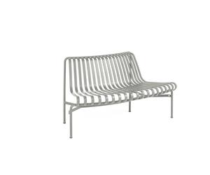 Banco de Comedor Palissade Park, 1 Pieza, Incluye Kit de Montaje. No Es Independiente, Gris Cielo.