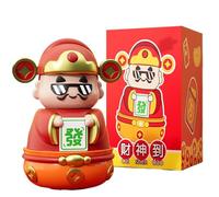 Banco de Dinero Dios de la Riqueza | Lucky Cash Hucha de Ahorro de Dinero - Bote de Almacenamiento de Banco de Monedas Decorativas de Gran Capacidad para Año Nuevo, Banco de economía de