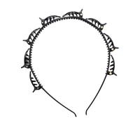 Banco De Doble Capa De Cabeza - Bitches Para Niñas | Aguja De Cabello En Piezas Delgadas | Con Peinado Pony | Delgado Con Clip | Aguja De Cabello De Doble Pony Para Cabello Rizado, Liso Y