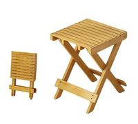 Banco de ducha de madera de teca impermeable, elegante taburete de interior para personas mayores, asiento duradero y seguro para baño, spa y jardín, relajación perfecta para el cuidado de ancianos