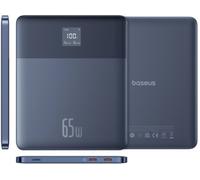 Baseus Blade2 PowerBank Inalámbrico MagSafe 65W USB-C 12000mAh Negro