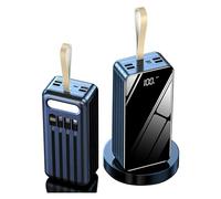 Banco De Energía De Carga Rápida, Banco De Energía USB De 100000Mah, Diseño Simple, Elegante Y Compacto, Paquete Rápido 1A For Consolas De Juegos S