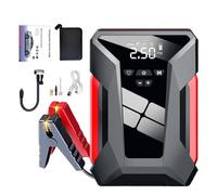 Banco De Energía De La Ayuda De Arranque Auto-Start Ayuda Power Bank | Banco De Energía De Arranque Automático Con LED, Paquete De Booster De Batería De Coche Portátil | Accesorios De Relleno