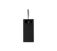 Banco de Energía DIY de 22,5 W con Carga Rápida y Pantalla LCD, Caja de Energía Móvil Extraíble para Batería 28x18650, Carcasa ExteriorA