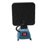 Banco de energía eléctrica linterna foco para batería Bosch Liion, lámpara de trabajo de 4 pulgadas para iluminación de campo y estudio (A)