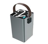 Banco de energía, estación de Carga portátil PowerBank de 120 W y 296 WH, Almacenamiento de energía de Emergencia para Exteriores, estación de Carga móvil con Interfaz múltiple, Gris