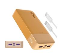 Banco de energía JUOVI Carga rápida, 20000mAh 45W Cargador portátil, Samsung Super Carga rápida con Pantalla LED Cargador de teléfono portátil, USB C Power Bank para MacBook, para iPhone 15 14 13 Pro