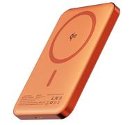 Banco de energía magnético de 10000 mAh, 14 mm, diseño ultrafino de titanio, PD20W, cargador portátil inalámbrico con entrada y salida USB-C, compatible con iPhone 17/16/15/14/13 Series y Apple Watch