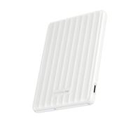 Banco de energía magnético EcoFlow Rapid 5000mAh, Carga magnética de 7,5 W, Cargador portátil inalámbrico, Carga de 20W con USB-C, para iPhone 16/15/14/13/12, con Estuche de Carga inalámbrica-Blanco
