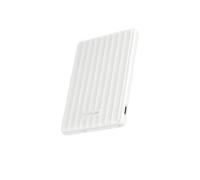 Banco de energía magnético EcoFlow Rapid 5000mAh, Carga magnética de 7,5 W, Cargador portátil inalámbrico, Carga de 20W con USB-C, para iPhone 16/15/14/13/12, con Estuche de Carga inalámbrica-Blanco