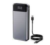 Banco de energía portátil de 24.000 mAh y 280 W, cargador portátil PD 3.1 con pantalla inteligente, paquete de batería USB C de 3 puertos para MacBook Pro/Air, iPhone 16/15/14/13, iPad y más, aprobado