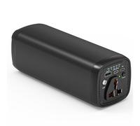 Banco de energía portátil para laptop, estación de alimentación portátil de CA con 31200 mAh/120 W, puerto PD/USB-C de doble vía, 65 W, cargador de laptop, fuente de alimentación de respaldo de