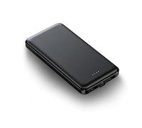 Banco de energía, PowerBank, Cargador portátil ultradelgado de 1000 mAh, Paquete de batería Externa compacta de Alta Velocidad USB de 3 A Compatible con