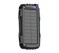 Banco de energía solar portátil - Banco de energía solar compacto con carga solar | Banco de energía solar inalámbrico | 158Wh para camping ligero rápido para cámaras de vigilancia Viajes monitor y