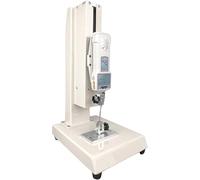 Banco de ensayos de tracción vertical con manivela, máquina de ensayos de tracción y compresión, banco de ensayos de fuerza digital de 10-2000 N, con 5 accesorios, recorrido de 0 a 300 mm. 500N-50KG