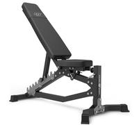 Marbo Sport - MS-L102 2.0 Banco de Pesas Ajustable de Doble Lado - Estructura Robusta y Duradera - Asiento y Respaldo Ajustable - Máquina Multifuncional para Entrenamiento en Casa - Negro