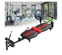 Banco de estiramiento de espalda, banco de estiramiento de espalda con tracción cervical para fitness en casa, alivio del dolor de espalda, camilla de descompresión de espalda, capacidad máxima de p