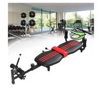 Banco De Estiramiento De Espalda Con Mesa De Inversión Y Tracción Cervical - Máquina De Estiramiento,Mesa De Tracción For Entrenamiento,Tracción De Columna,Masaje Lumbar Cervical,Longitud Ajustable