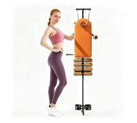 Banco De Estiramiento De Espalda, Plegable Máquina De Estiramiento, Longitud Ajustable De 140 A 185 Cm, Mesa De Inversión, Adecuado para Aliviar El Dolor Muscular