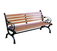 Banco De Exterior De Aleación De Zinc,Banco De Jardín Con Estructura De Acero Reforzado,Resistente A La Intemperie Y Duradero,Ideal for Jardines Residenciales(StyleE,120cm/47.3in)