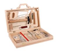 Banco de Herramientas de Madera - Taller de Juguetes montesori, Herramientas de construcción de Aprendizaje temprano | Juego de Herramientas para niños de Madera con Kit de construcción de múltiples