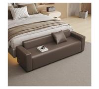 Banco de interior para dormitorio Banco de extremo de cama for dormitorio, banco de dormitorio, banco de entrada con asiento acolchado y patas de madera maciza for sala de estar, comedor, entrada, dor