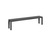 Banco de Jardín 195 cm Nardi Rio Bench Alu 49052.02.000 Antracite