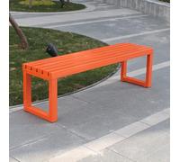 Banco de jardín al aire libre 100 120 150 cm 320 kg de capacidad para patio para jardín, balcón, terraza, muebles de exterior (tamaño: 100 cm)