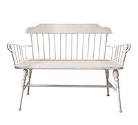 Banco De Jardín De Hierro Forjado para El Hogar, Silla Doble Vintage De Parque Antiguo, Muebles De Exterior, Banco De Jardín, Silla De Ocio para Balcón, Silla D,