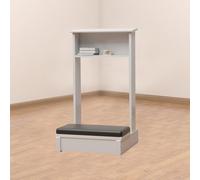 Banco De Madera For Arrodillarse Banco De Oración con Cojín Taburete De Meditación Bancos De Meditación Silla De Meditacións Silla De Oración For Leer La Biblia Arrodillarse Práctica(White)