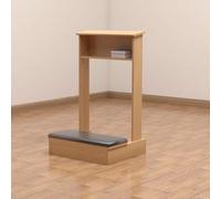 Banco De Madera For Arrodillarse Banco De Oración con Cojín Taburete De Meditación Bancos De Meditación Silla De Meditacións Silla De Oración For Leer La Biblia Arrodillarse Práctica(Wood)