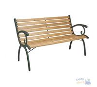 Banco De Madera Papillon Benson Cm 126x60xH 77