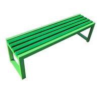 Banco de madera para exteriores, 3 plazas, marco de metal negro, resistente a la intemperie, muebles de patio elegantes, madera maciza duradera, perfecto para jardín y espacios públicos (color: blanco