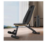 Banco De Mancuernas, Cama De Fitness Ajustable, Tabla Supina Plegable, Adecuada For Fitness En Casa, Capacidad De Carga 350 Kg, Ahorro De Espacio