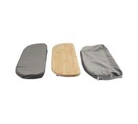 Banco de Meditación Taburete Plegable con Cojín Suave Portátil para Uso en Interiores y Exteriores Madera de Primera Calidad 1 Paquete (#2)