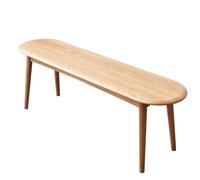 Banco de meditación, taburete, silla, Banco de comedor roble macizo multicolor en varios tamaños(Original Wood Color,47.24)