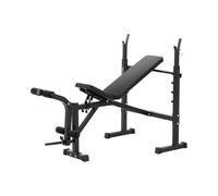 Banco de musculación multifuncional - carga máx. de 100 kg - ajustable - inclinable 180 - 152° | Gymrex