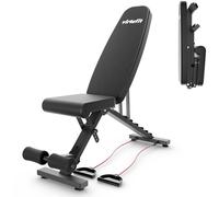 Banco de musculación plegable y ajustable VirtuFit FB100 110x35x108 cm Unisex